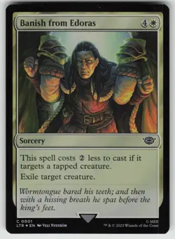 Banish from Edoras Foil C Universes Beyond: LotR MTG - Image 1