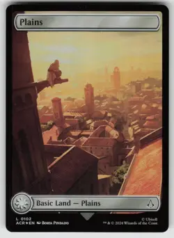 Plains (0102) Foil L Universes Beyond: Assassin's Creed 102 MTG - Image 1