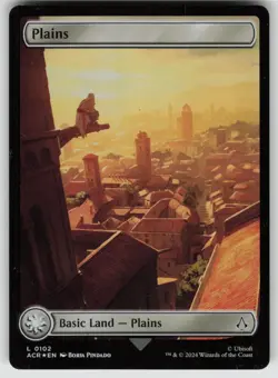 Plains (0102) Foil L Universes Beyond: Assassin's Creed 102 MTG - Image 1