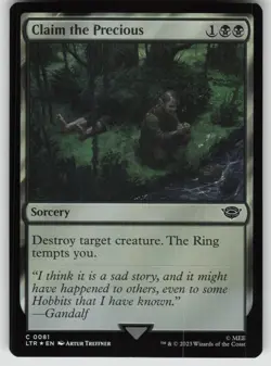 Claim the Precious Foil C Universes Beyond: LotR MTG - Image 1