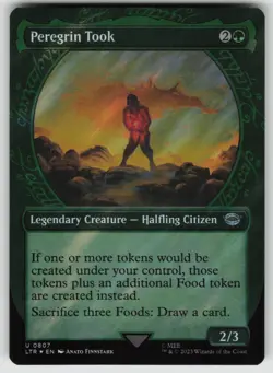 Peregrin Took (Showcase) (Surge Foil) U Universes Beyond: LotR MTG - Image 1