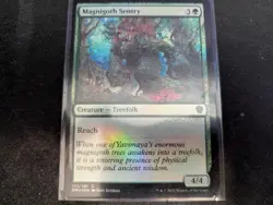MTG Magic the Gathering FOIL Magnigoth Sentry DMU! - Image 1
