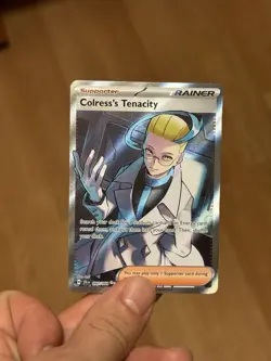 Colress's Tenacity 087/064 Sv: Shrouded Fable Full Art Trainer Pokemon TCG NM - Image 1
