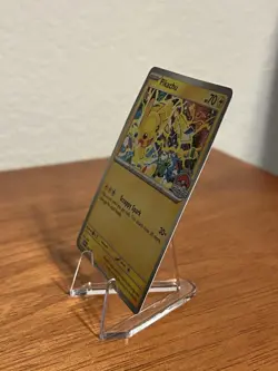 Pikachu Promo 2025 World Championships SVP EN 225 Pokemon Worlds BRAND NEW PROMO - Image 3
