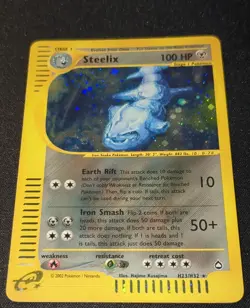 Pokemon AQUAPOLIS - #H23/H32 Steelix - ENG - Holo - Near Mint - Image 3