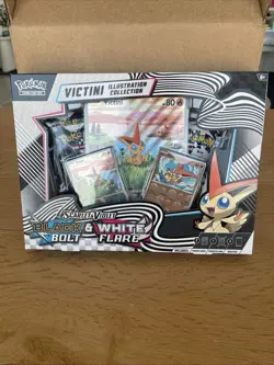Pokemon Victini Illustration Collection Black Bolt and White 6 Boxes - Image 1