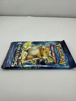 Pokemon TCG: XY Evolutions Booster Pack Factory Sealed - Raichu - Case Included - Image 5