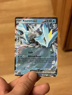 Kyurem ex 028/086 Sv: Black Bolt Double Rare Holo Pokemon TCG NM - Image 1