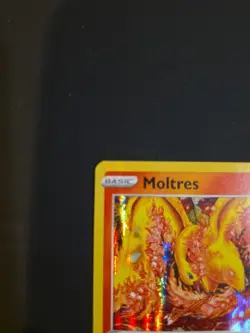 HOLO MOLTRES BRILLIANT STARS STAMPED PROMO SWSH185 POKEMON NM BLACK STAR PROMO - Image 4