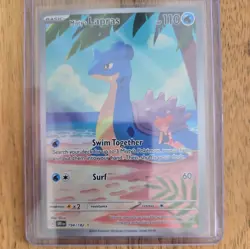 Pokemon Misty’s Lapras 194/182 Destined Rivals Full Art Illustration Rare NM - Image 1