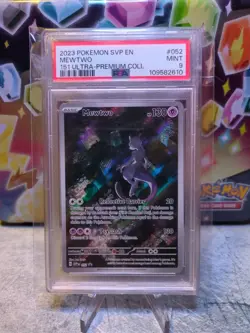PSA 9 Mewtwo Pokemon 151 Mew UPC Promo #52 MINT SVP 2023 - Image 1