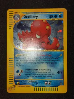Pokemon AQUAPOLIS - #H20/H32 Octillery - ENG - Holo - Near Mint - Image 2