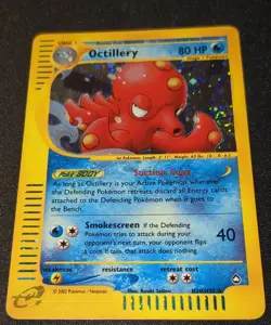 Pokemon AQUAPOLIS - #H20/H32 Octillery - ENG - Holo - Near Mint - Image 3