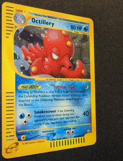 Pokemon AQUAPOLIS - #H20/H32 Octillery - ENG - Holo - Near Mint - Image 4