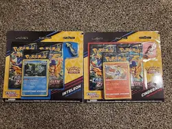 Pokemon Crown Zenith Pin Collection Set of 2 Cinderace & Inteleon - NEW - Image 2