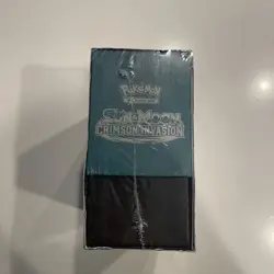 Pokemon Sun & Moon Crimson Invasion Elite Trainer Box ETB (Sealed, small tear) - Image 2