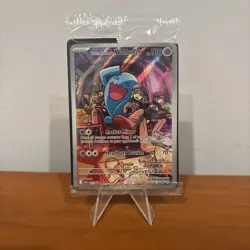Team Rocket's Wobbuffet Pokemon Center Exclusive Black Star Promo SVP 203 SEALED - Image 1