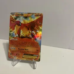 2012 Pokemon, Dragons Exalted, #22/124 Ho-Oh EX, Holo Ultra Rare - Image 1