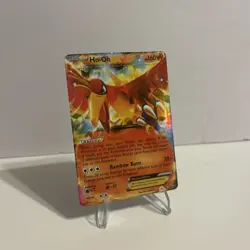 2012 Pokemon, Dragons Exalted, #22/124 Ho-Oh EX, Holo Ultra Rare - Image 2