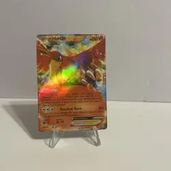 2012 Pokemon, Dragons Exalted, #22/124 Ho-Oh EX, Holo Ultra Rare - Image 3