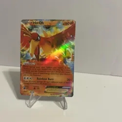 2012 Pokemon, Dragons Exalted, #22/124 Ho-Oh EX, Holo Ultra Rare - Image 4