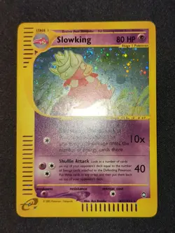 Pokemon AQUAPOLIS - #H22/H32 Slowking - ENG - Holo - Near Mint - Image 2