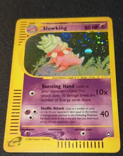 Pokemon AQUAPOLIS - #H22/H32 Slowking - ENG - Holo - Near Mint - Image 3