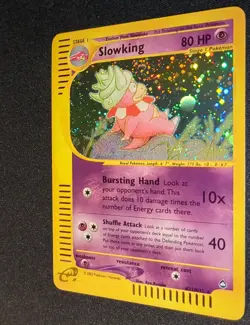 Pokemon AQUAPOLIS - #H22/H32 Slowking - ENG - Holo - Near Mint - Image 5