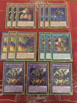 YuGiOh! ABC Deck Core w/ ABC Buster Dragon LCKC NM - Image 1