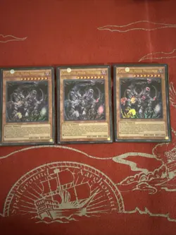 3x YuGiOh Caius the Mega Monarch SECE-EN035 Secrets of Eternity 1st Edition NM - Image 1