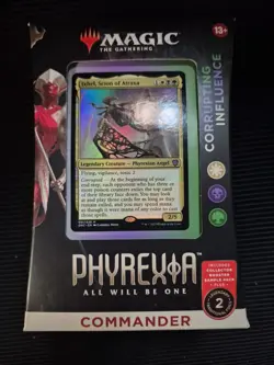 Magic The Gathering MTG Currupting Influance Sealed Commander Deck - Image 1