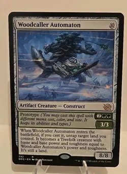 Woodcaller Automaton MTG The Brothers' War Regular - Image 1