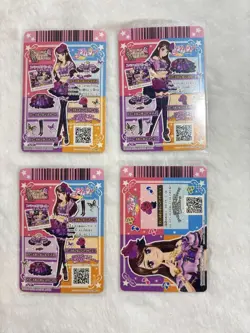 Aikatsu Card Rose Bonbon Coordination Premium Murasakibuki Ran - Image 2