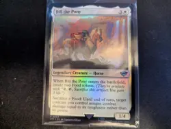 MTG Magic the Gathering FOIL Bill the Pony LTR! - Image 1