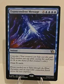 Transcendent Message MTG March of the Machine Regular - Image 1