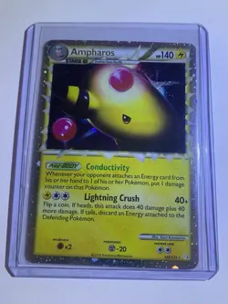 Pokemon Card - Ampharos (Prime) HeartGold SoulSilver 105/123 Ultra Rare - Image 6