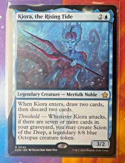 Kiora, the Rising Tide Foundations MTG TCG CCG Never Played - Image 1