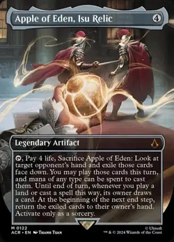 Apple of Eden, Isu Relic - Extended Art Assassin's Creed LP MTG - Image 1