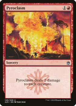 1x Pyroclasm - NM - Various Masters Set - SPARROW MAGIC mtg - Image 1