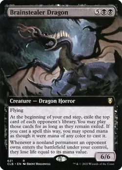Brainstealer Dragon - Extended Art CLB LP MTG - Image 1