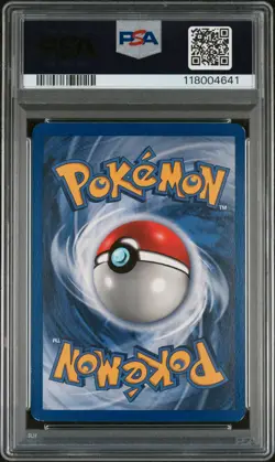 1999 POKEMON GAME #13 POLIWRATH-HOLO PSA 7 - Image 2