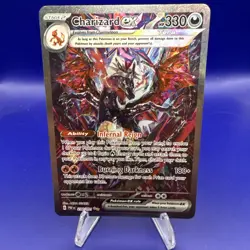 Pokemon TCG Charizard ex 234/091 Sv: Paldean Fates Special Illustration Rare NM - Image 1