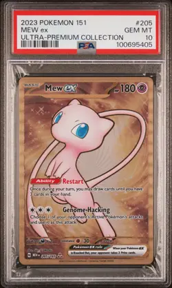 2023 POKEMON 151 ULTRA-PREMIUM COLLECTION #205 MEW EX PSA 10 - Image 1