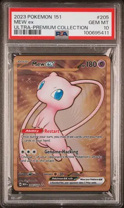 2023 POKEMON 151 ULTRA-PREMIUM COLLECTION #205 MEW EX PSA 10 - Image 1
