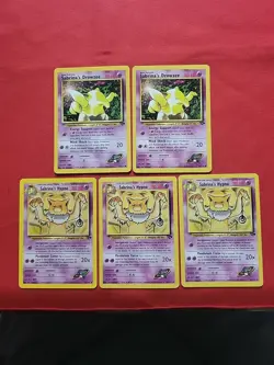 Pokemon: Sabrina's Drowzee #95 & Hypno #56 Gym Challenge 2000 WOTC - NM/MP - M27 - Image 1