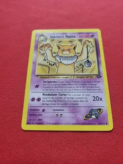 Pokemon: Sabrina's Drowzee #95 & Hypno #56 Gym Challenge 2000 WOTC - NM/MP - M27 - Image 4