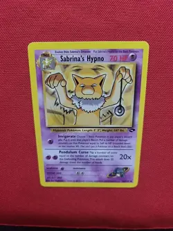 Pokemon: Sabrina's Drowzee #95 & Hypno #56 Gym Challenge 2000 WOTC - NM/MP - M27 - Image 5