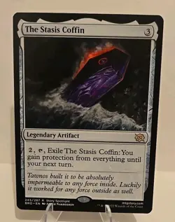 The Stasis Coffin MTG The Brothers' War Regular - Image 1