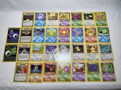 Vintage Pokemon Team Rocket Lot Of 30 Cards - Image 1