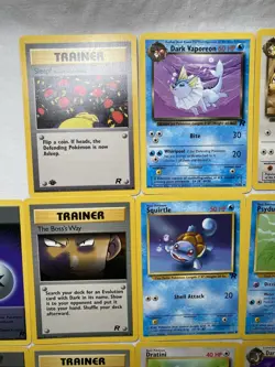 Vintage Pokemon Team Rocket Lot Of 30 Cards - Image 2